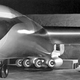 A mockup of the X-6, showing the nuclear jet under the belly.